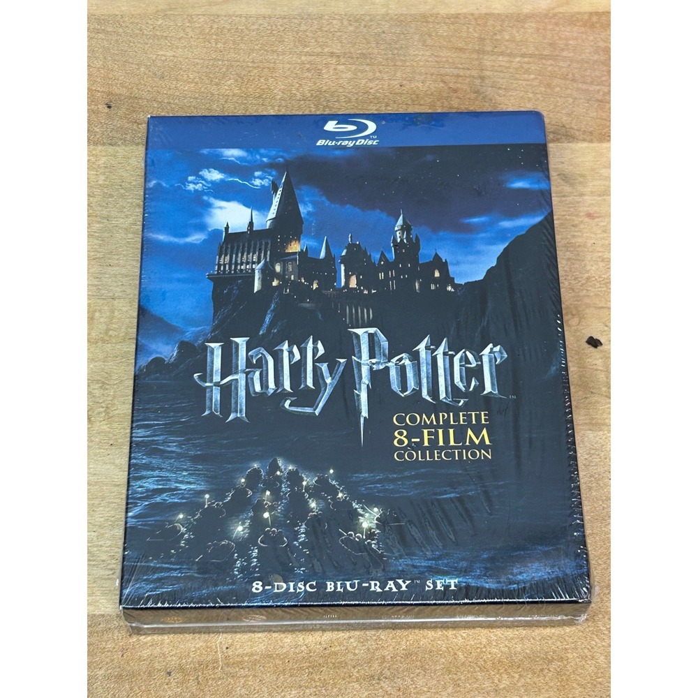 Warner Bros‎ Blu-ray Set Blue Harry Potter Complete 8-Film Collection NEW